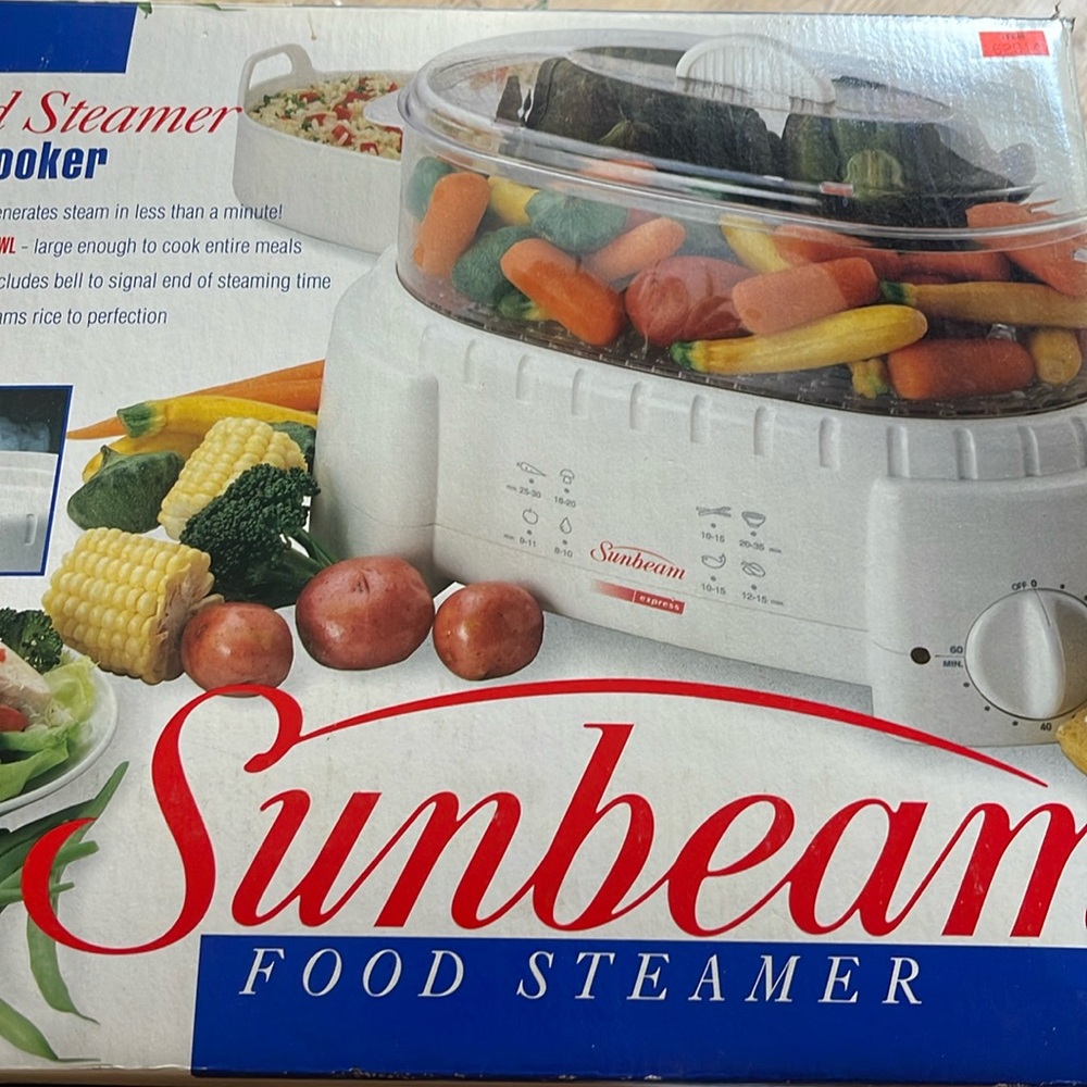 Sunbeam food steamer /rice cooker